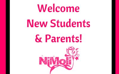 Welcome New Students & Parents to NiMoli Studio!
